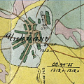 Карта земель Чикмана, 1911 год