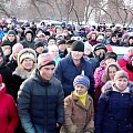 Митинг в Колывани