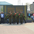 Возложение  венков 9 мая в Парке Победы г. Чулыма