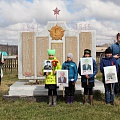 На празднике в родном селе Ача  09.05.2018г