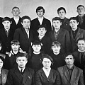Августа Филипповна с выпускниками 1967 года