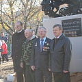 01.10.2011 год. Открытие памятника целинникам в Багане