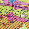 Карта военных действий в годы Гражданской войны на территории родного края