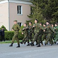 Наши учащиеся на параде Победы в Барабинске