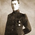 М. Зверев в Алексеевском военном училище. 1916